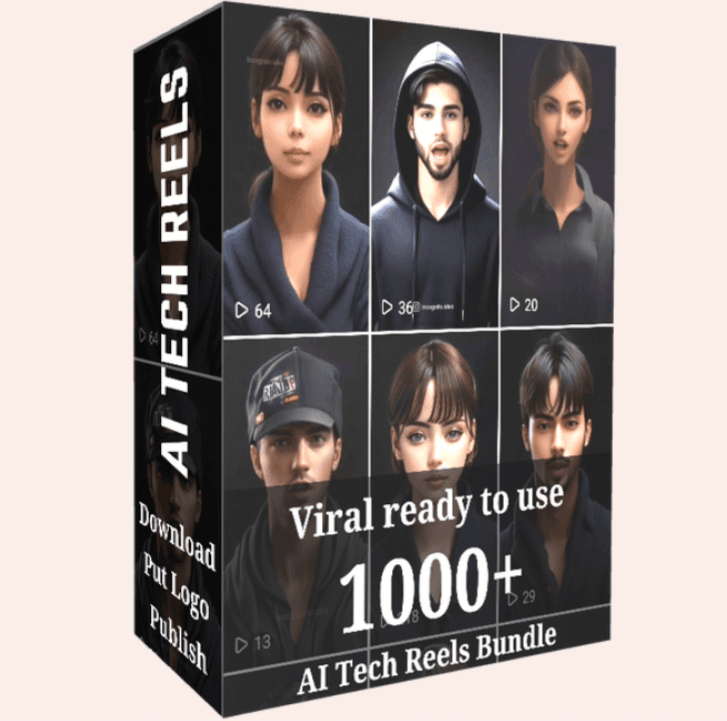 800+ Viral AI Reels Bundle