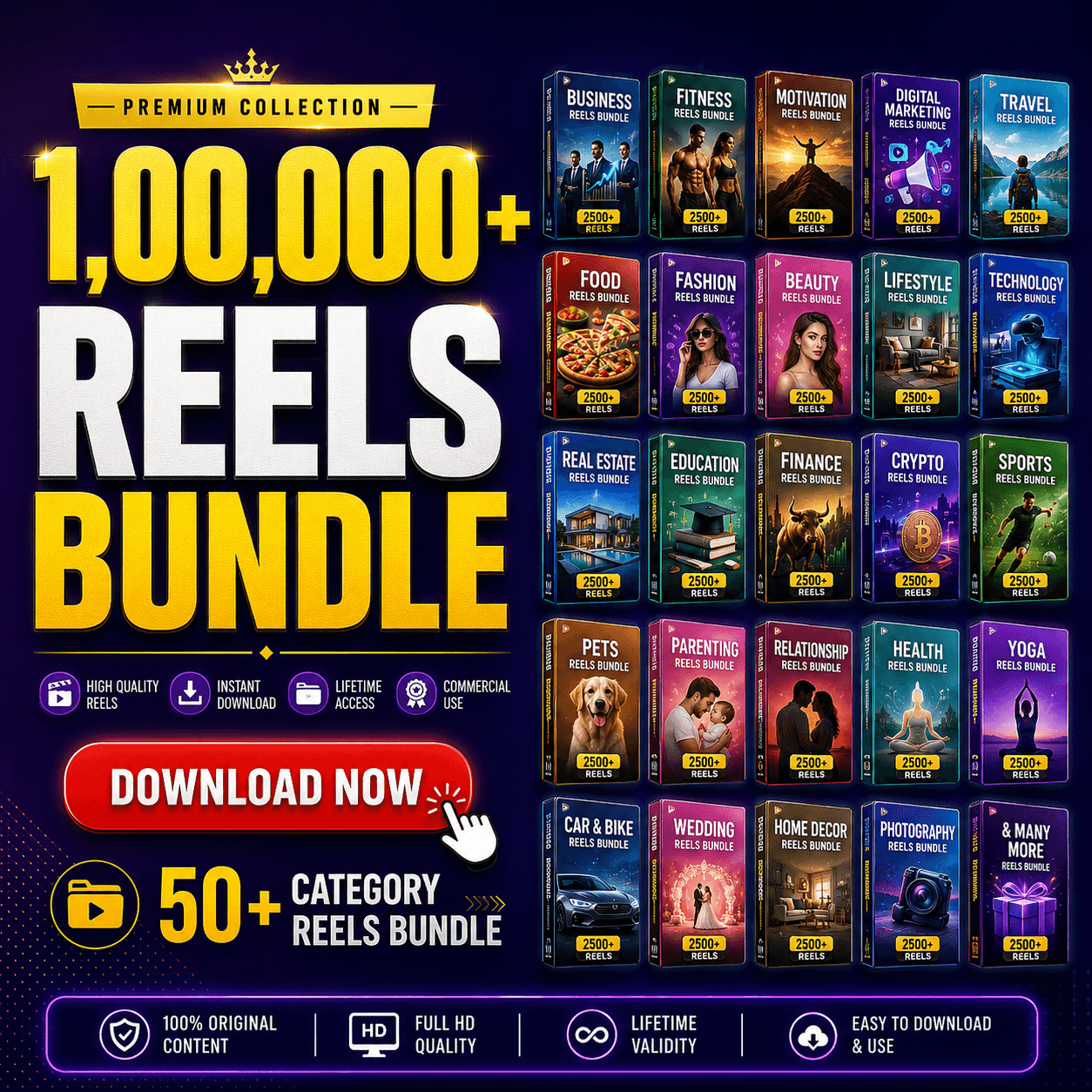 1 Lakh Reels-Bundle