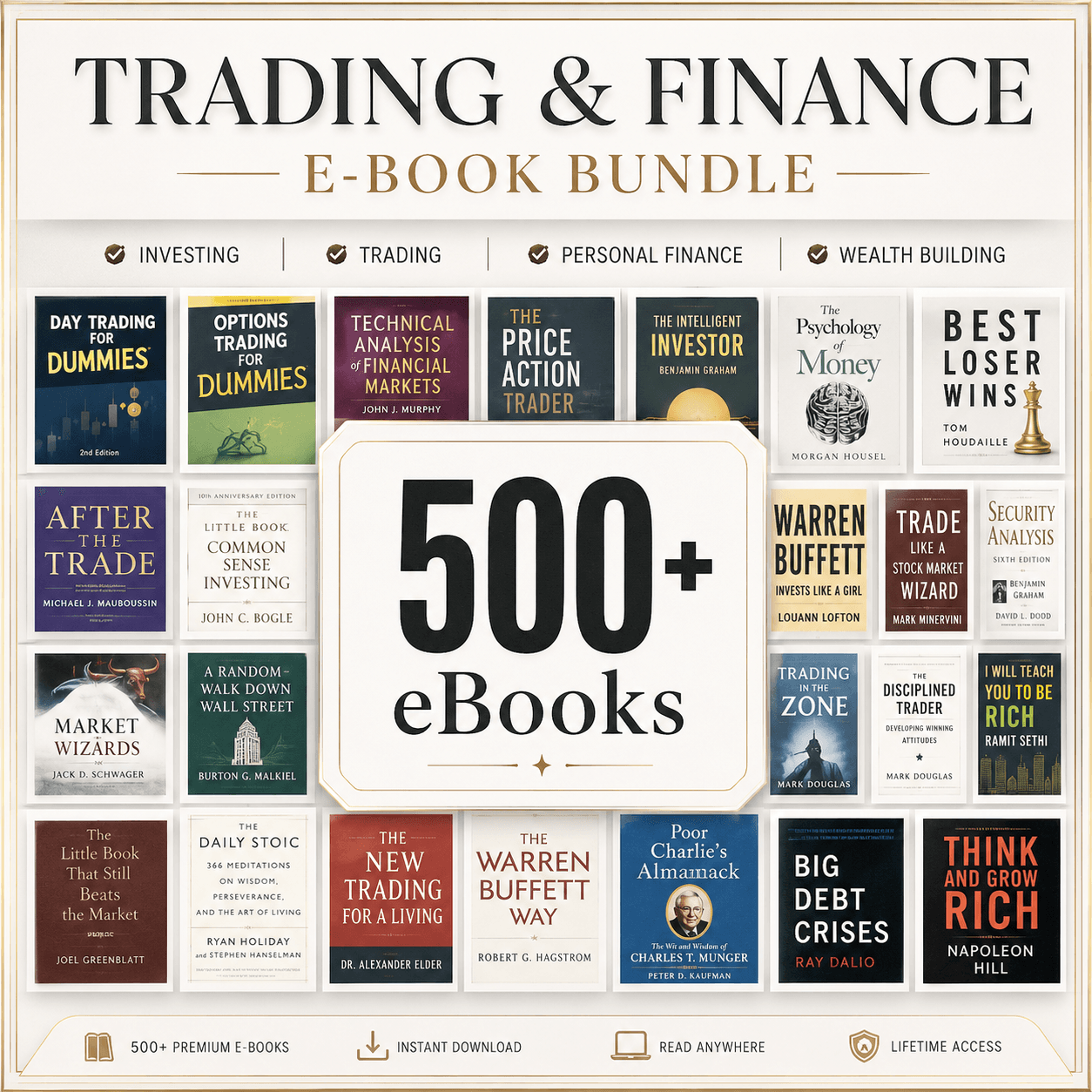 500+ Trading & Finance eBooks 📚📚